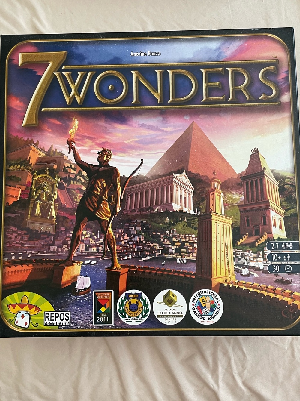 Antoine Bauza 7 wonders game